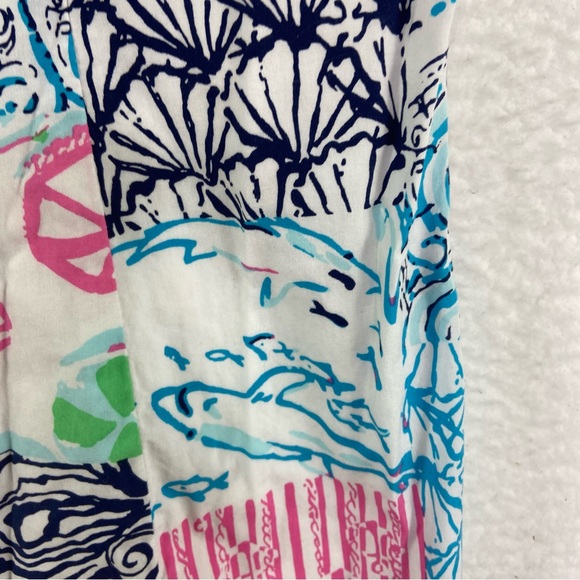 LILLY PULITZER Idi Shift Dress, Multi, Osterville Patch, Size 8 - Picture 6 of 11